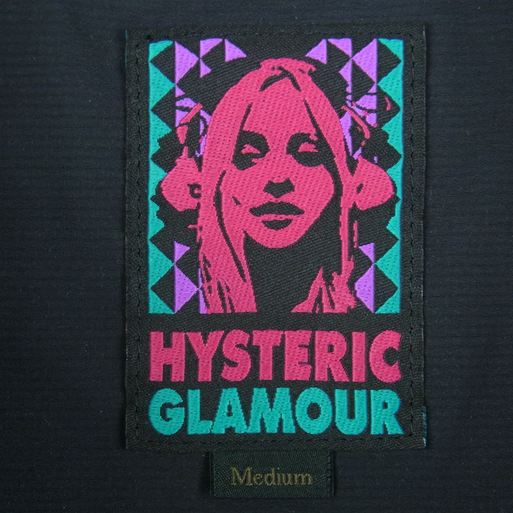 HYSTERIC GLAMOUR ヒステリックグラマー 02183AB07 KEVIN LYONS プリマロフト スタンドカラー ジャケット ブラック系 M【中古】