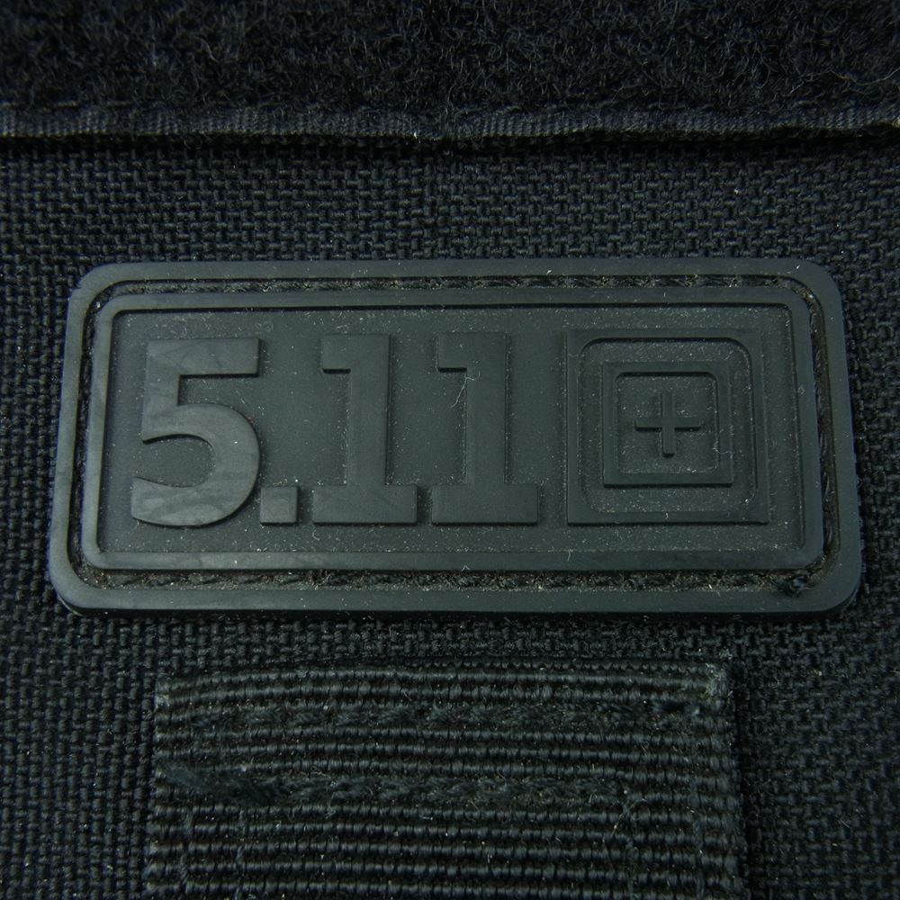 5.11 タクティカル ショルダー バッグ ミリタリー ブラック系【中古】