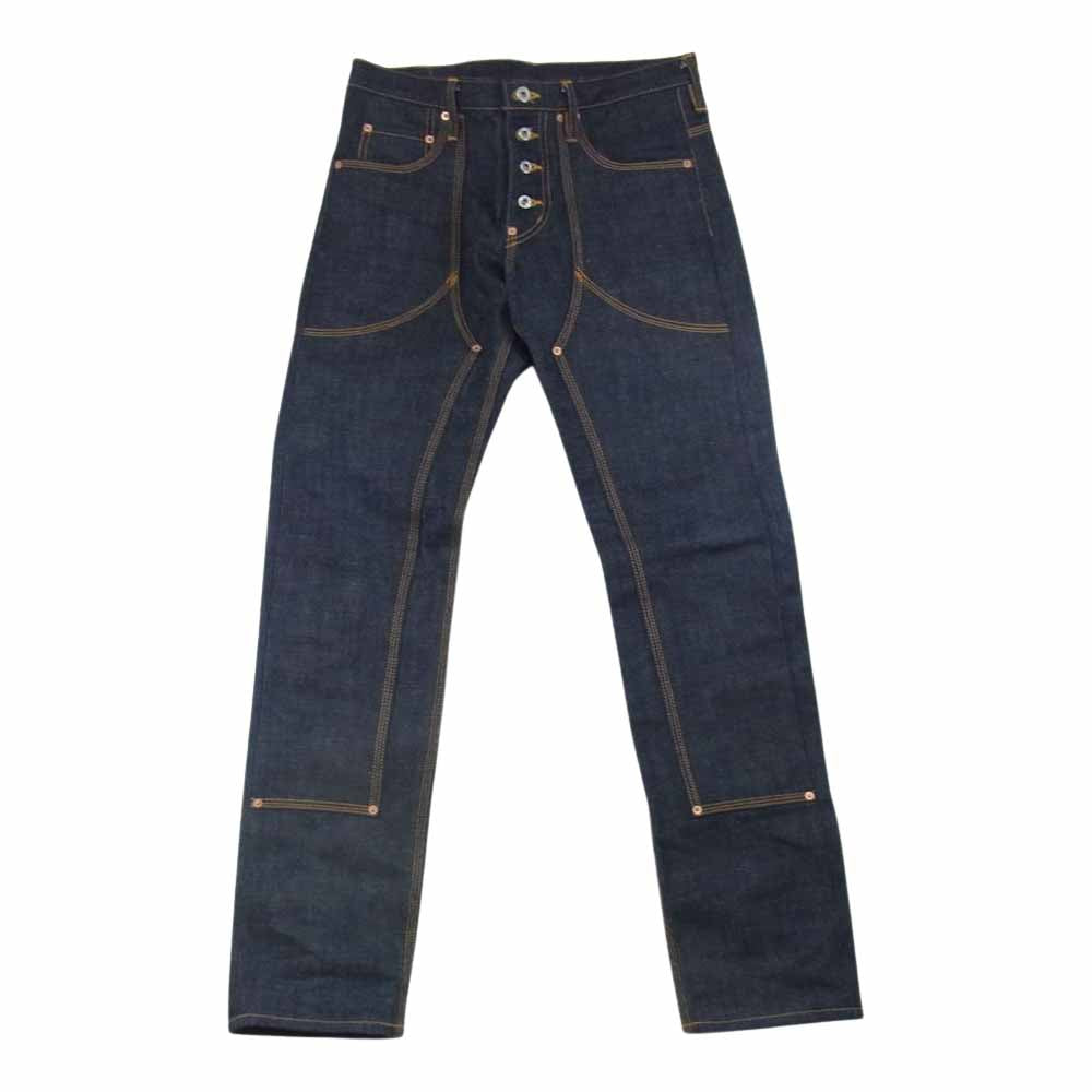 シュガーヒル CLASS04 CLASSIC STRAGHT DENIM PANTS クラシック ストレート デニム パンツ インディゴブルー系 32【中古】