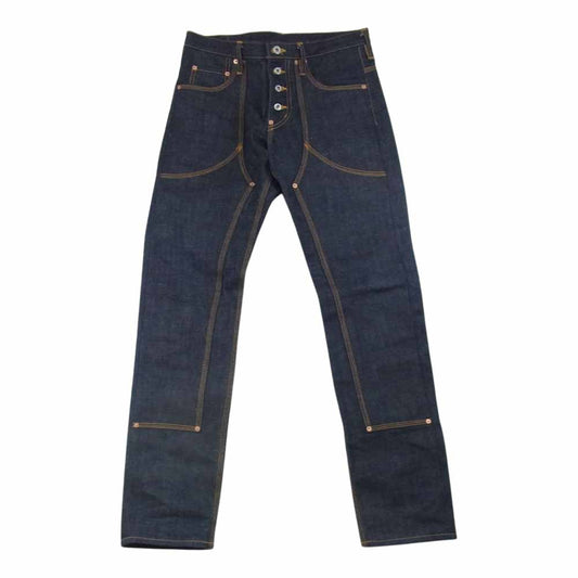 シュガーヒル CLASS04 CLASSIC STRAGHT DENIM PANTS クラシック ストレート デニム パンツ インディゴブルー系 32【中古】