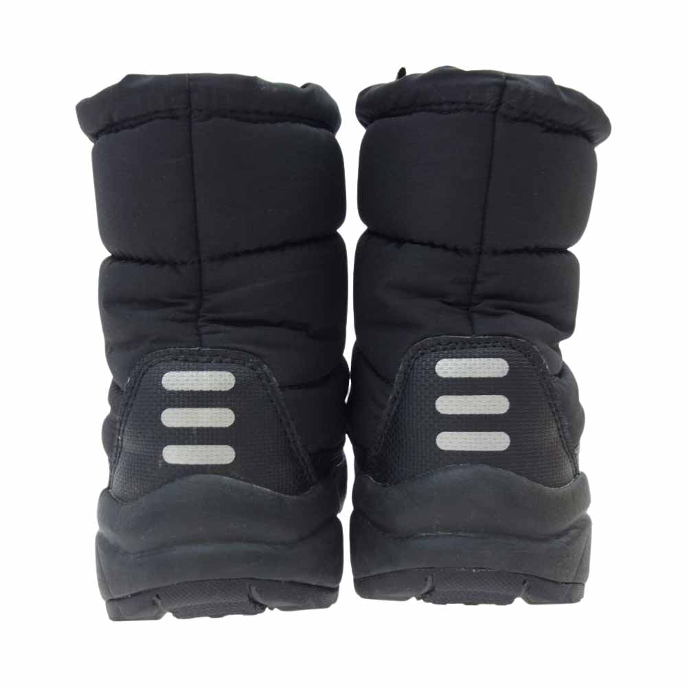 THE NORTH FACE ノースフェイス NFJ51981 NUPTSE BOOTIE KIDS BLK ブラック系 17cm【中古】