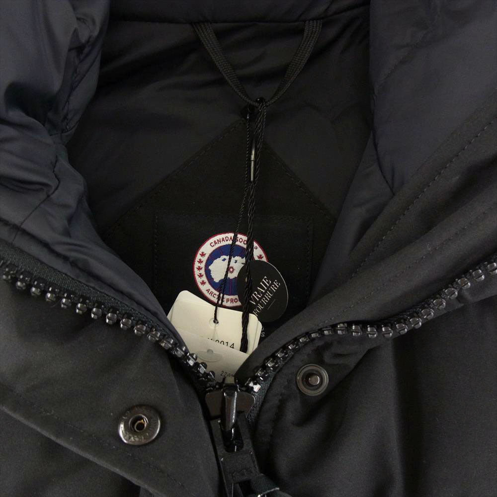 CANADA GOOSE カナダグース 2302JL MACKENZIE PARKA マッケンジーパーカ 国内正規品 サザビーリーグ ブラック系 XS【美品】【中古】