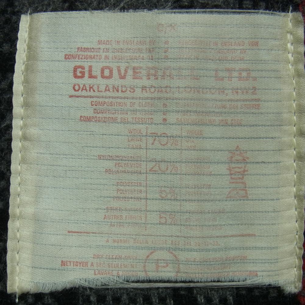 Gloverall グローバーオール ビンテージ 英国製 ウール ダッフル コート GLY グレー系 36 8【中古】