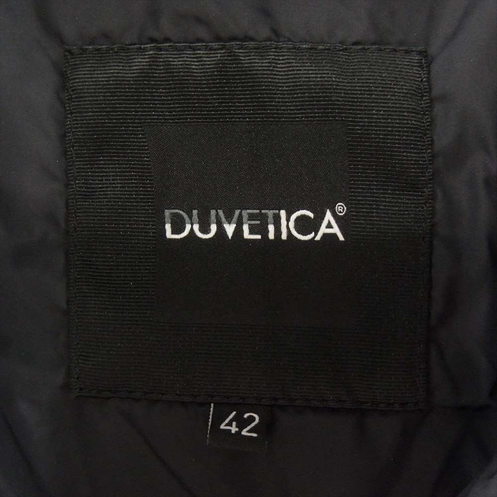 DUVETICA デュベティカ 1162-FGK 国内正規品 KERRIN ケリン フォックスファー ダウン ジャケット  ネイビー系 42【中古】