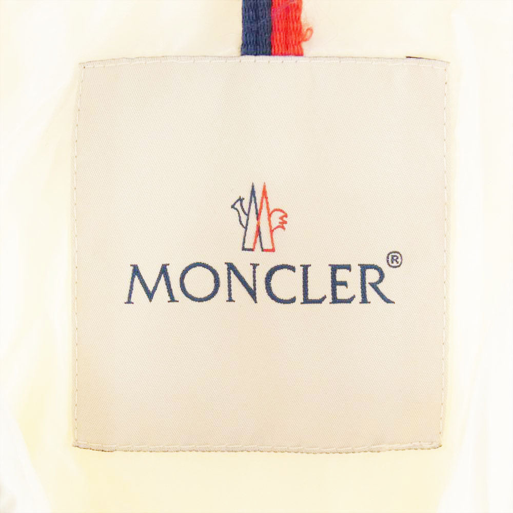 MONCLER モンクレール MOKA GIUBBOTTO モカ ダウンコート キッズ 140cm ホワイト系 140cm【中古】