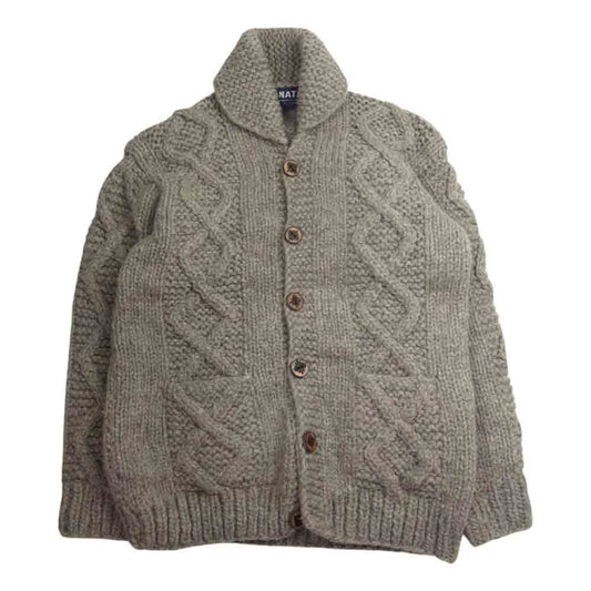 カナタ カウチンセーター ハンドニット　 ベージュ系【中古】