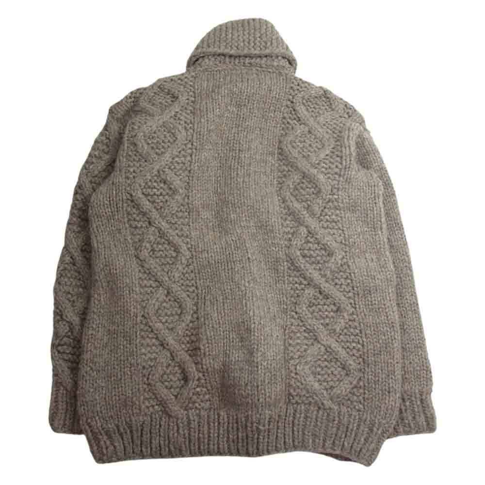 カナタ カウチンセーター ハンドニット　 ベージュ系【中古】