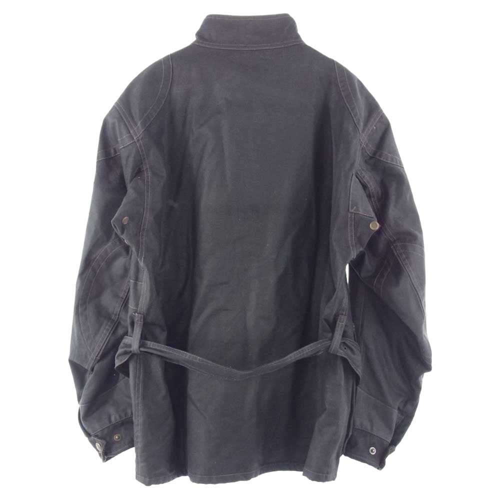 BELSTAFF ベルスタッフ GOLD LABEL ゴールド レーベル ワックス コットン オイルド ジャケット ブラック系 S【中古】