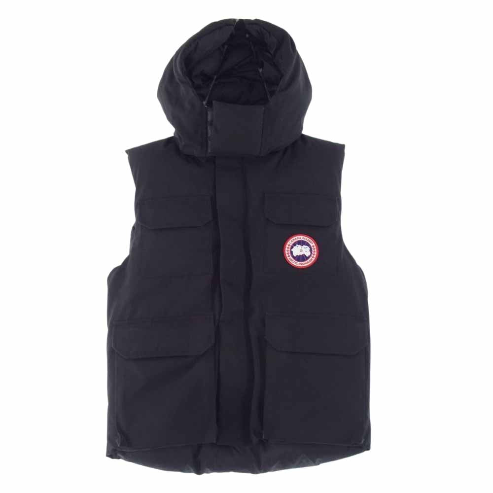CANADA GOOSE カナダグース 3339JM HUDSON ハドソン ダウン ベスト ブラック系 M【中古】