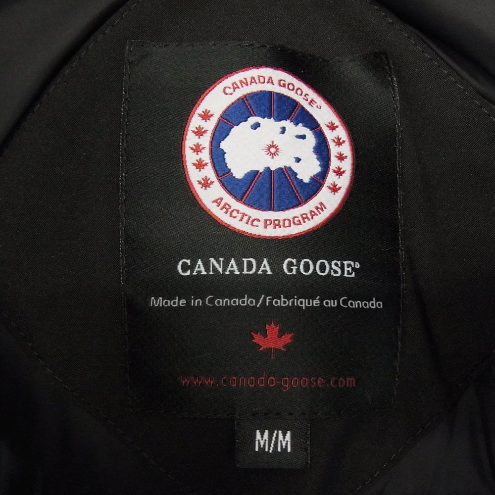 CANADA GOOSE カナダグース 3339JM HUDSON ハドソン ダウン ベスト ブラック系 M【中古】