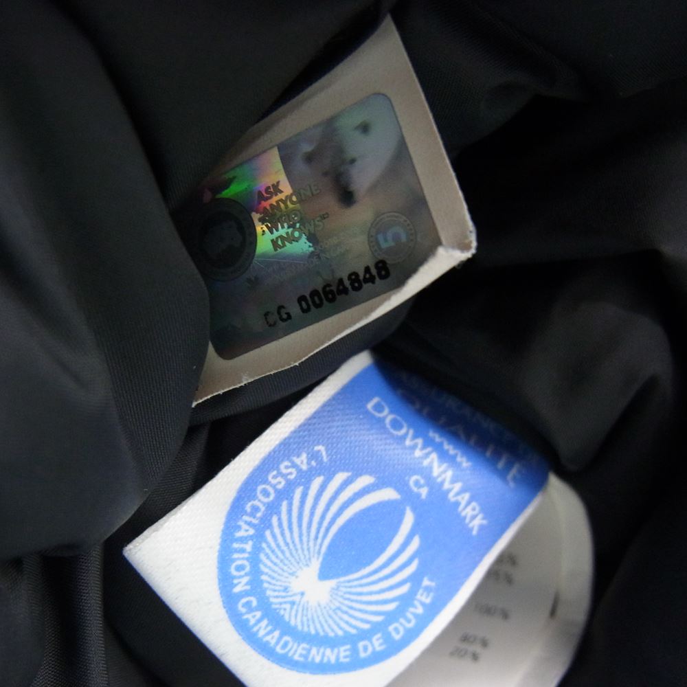 CANADA GOOSE カナダグース 3339JM HUDSON ハドソン ダウン ベスト ブラック系 M【中古】