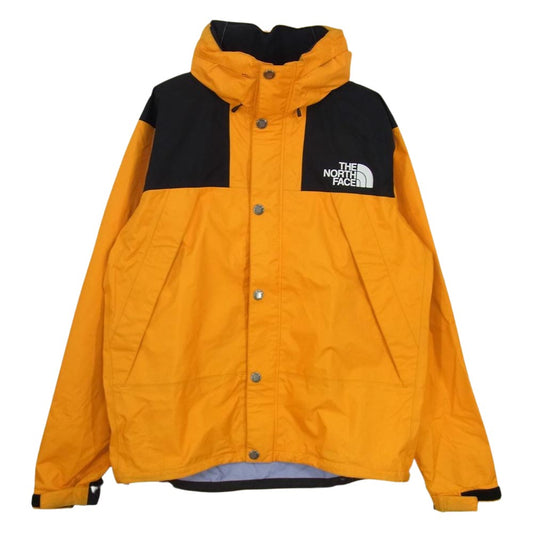 THE NORTH FACE ノースフェイス NP11501 MOUNTAIN RAINTEX JACKET マウンテン レインテックス ジャケット イエロー系 M【中古】