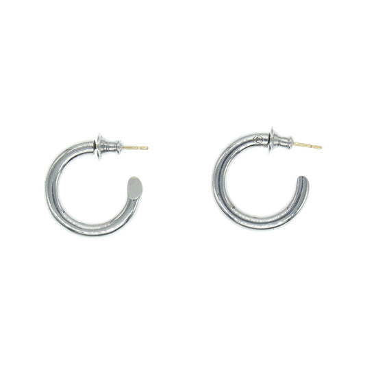 キャリアリング PLACEBO フープ ピアス シルバー系【中古】