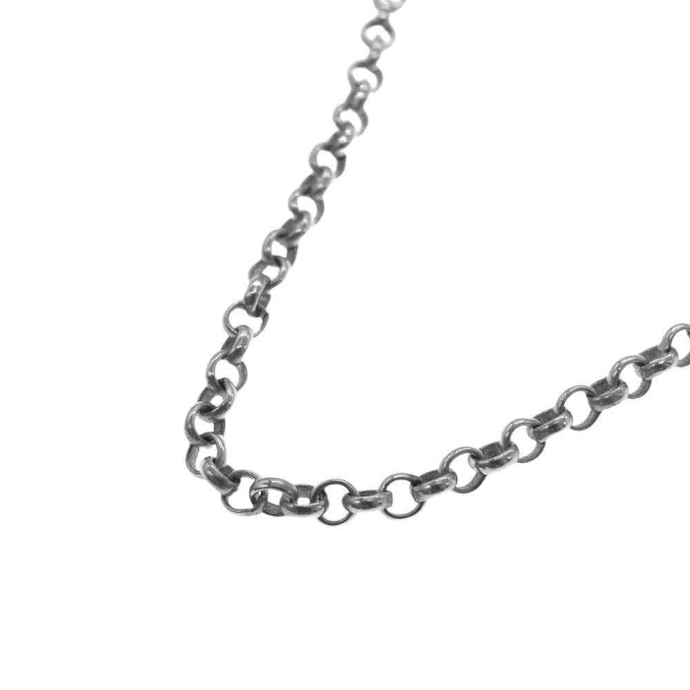 CHROME HEARTS クロムハーツ（原本無） NECKCHAIN R18 ロール チェーン 18inc シルバー系【中古】