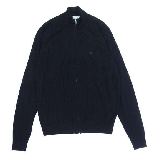 LACOSTE ラコステ フルジップセーター  ブラック系 L【中古】