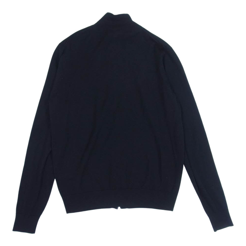 LACOSTE ラコステ フルジップセーター  ブラック系 L【中古】