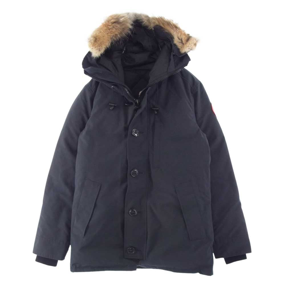 CANADA GOOSE カナダグース 3426MA CHATEAU PARKA FUSION FIT フュージョンフィット シャトー パーカー 国内正規品 サザビーリーグ ブラック系 M【中古】