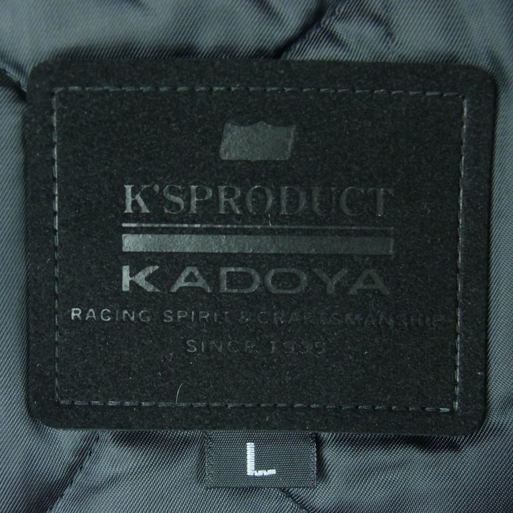 KADOYA カドヤ NR-S2 NR-S2 Motorcycle Jacket ナイロン ライダース ジャケット ブルー系 L【中古】