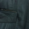 KADOYA カドヤ llxpllm-054 K's LEATHER ケーズレザー パンチングレザー シングル ライダース ジャケット ブラック系 L【中古】