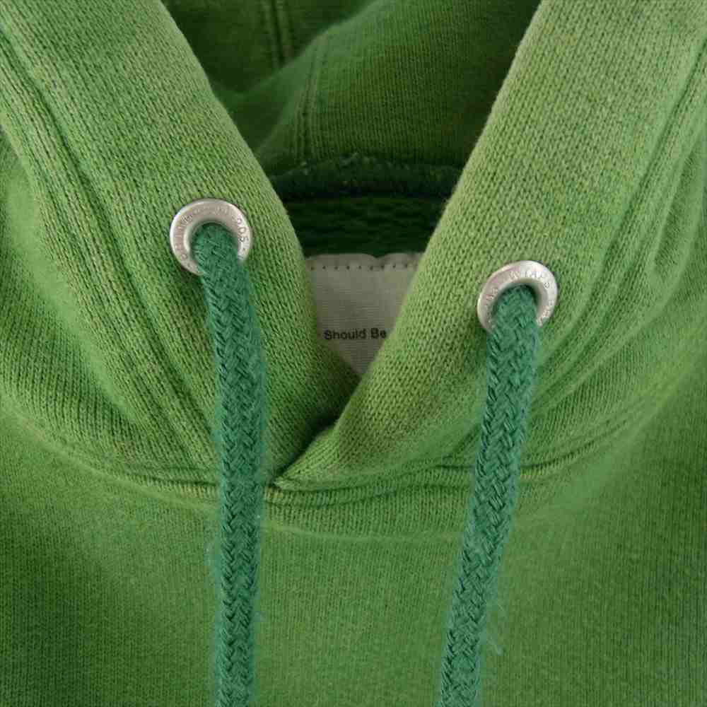 WTAPS ダブルタップス 13SS 131ATDT-CSM02 DESIGN HOODY スウェットパーカーフーディ  グリーン系 ホワイト系【中古】