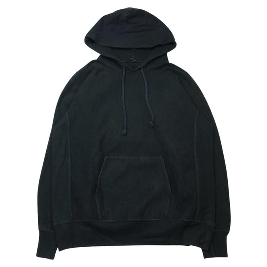 AURALEE オーラリー 17AW A7APO2SM SWEAT PARKA スウエット パーカー ブラック系 4【中古】