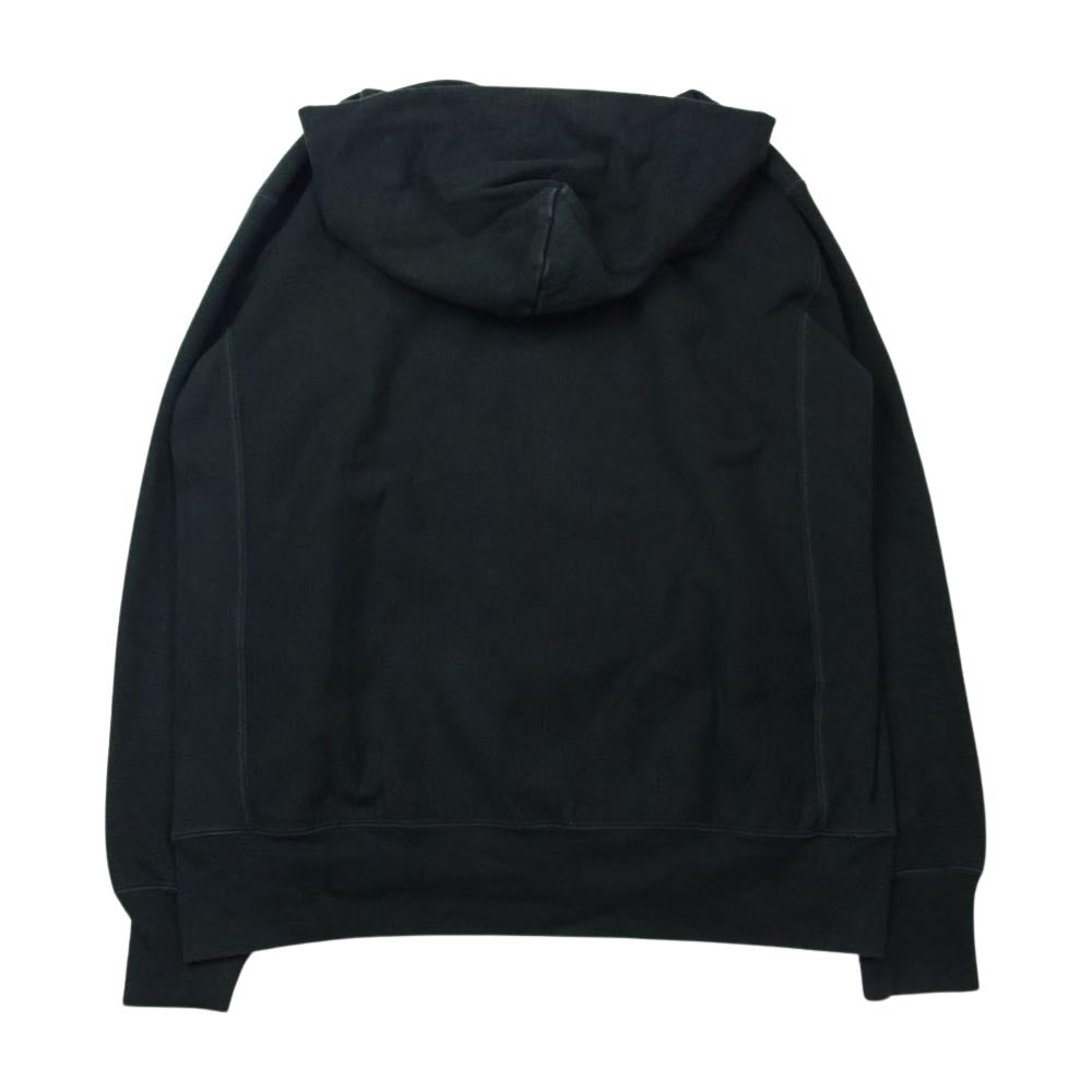 AURALEE オーラリー 17AW A7APO2SM SWEAT PARKA スウエット パーカー ブラック系 4【中古】