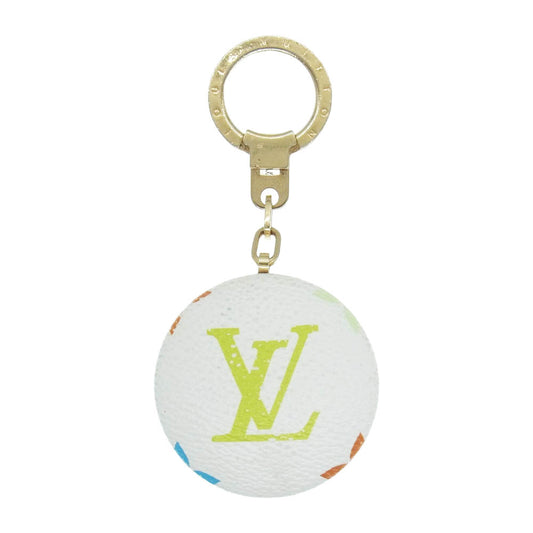 LOUIS VUITTON ルイ・ヴィトン M51911 モノグラム マルチカラー アストロピル チャーム キーリング ホワイト系【中古】