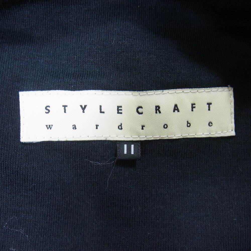 スタイルクラフト WARDROBE ワードロープ ７分丈カットソー ブラック系 2【中古】