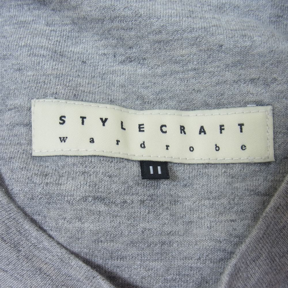 スタイルクラフト WARDROBE ワードロープ カットソー GLY グレー系 2【中古】