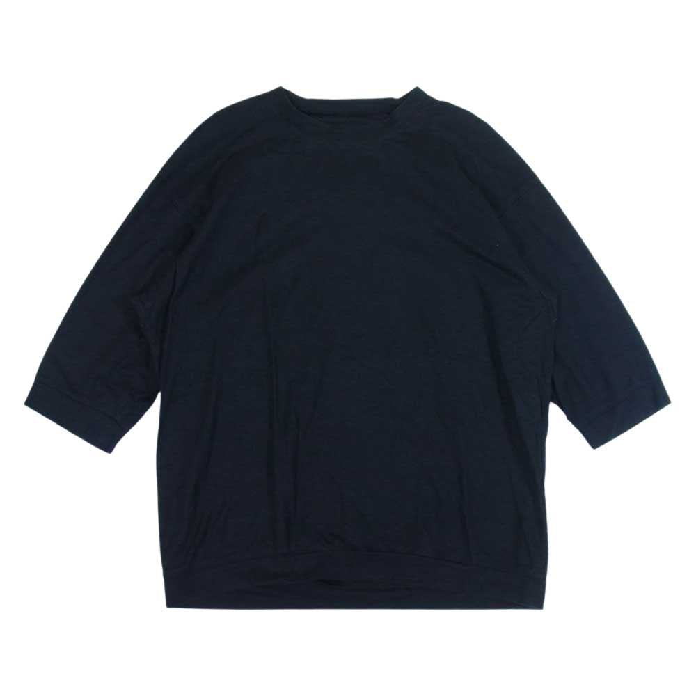 スタイルクラフト WARDROBE ramie 鹿子 ワードロープ T-SWEATER ブラック系 2【中古】