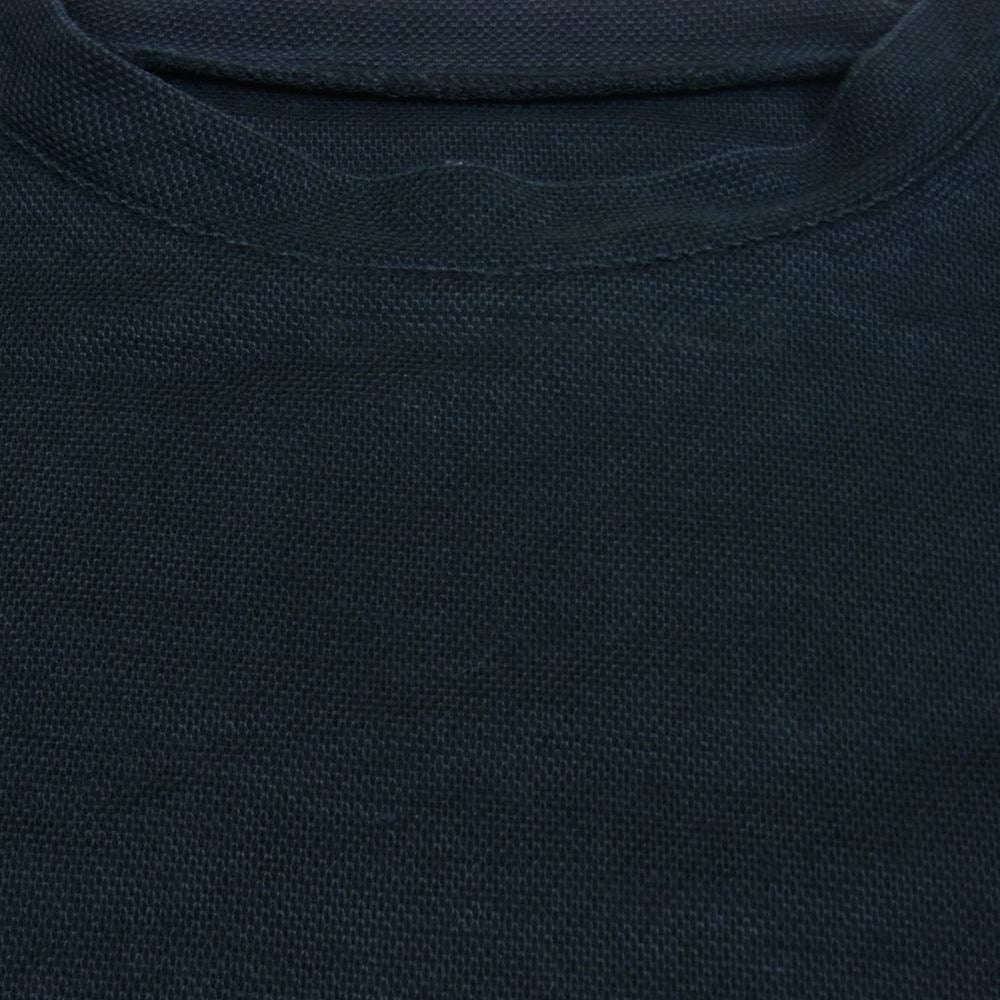 スタイルクラフト WARDROBE ramie 鹿子 ワードロープ T-SWEATER ブラック系 2【中古】