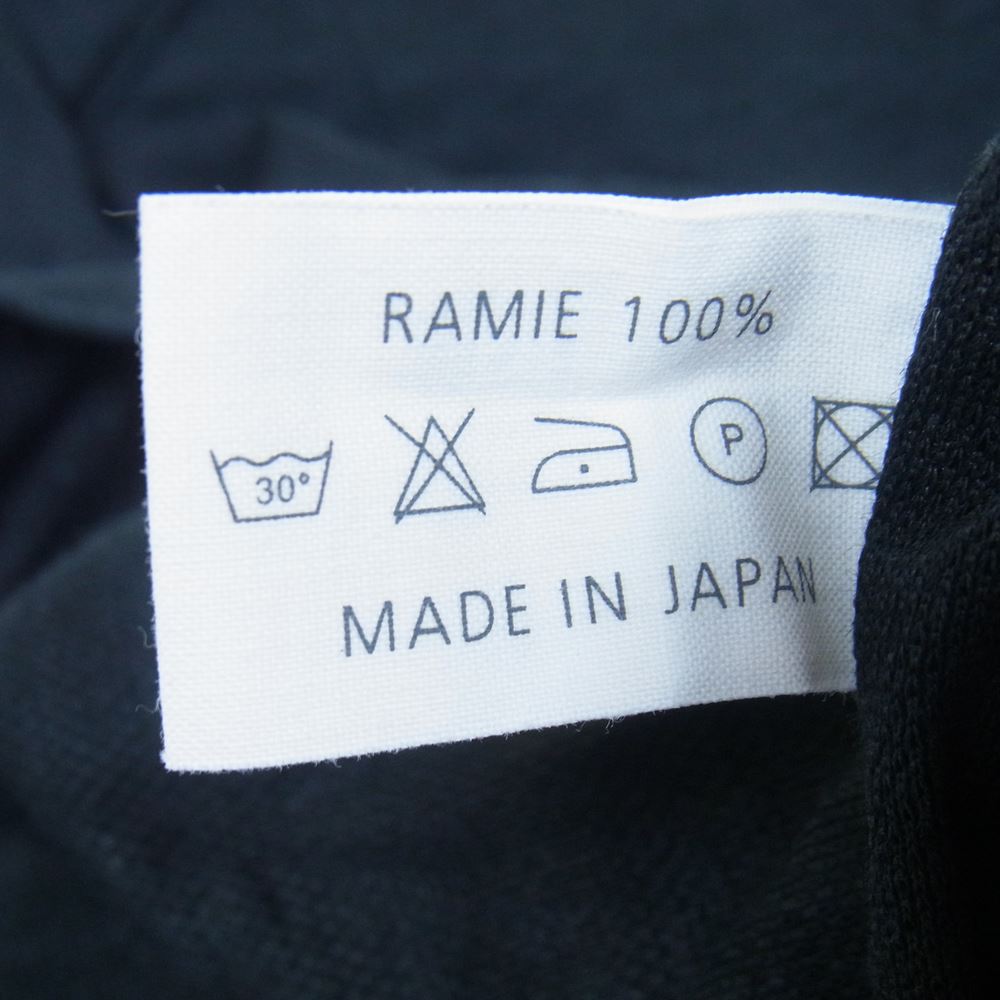 スタイルクラフト WARDROBE ramie 鹿子 ワードロープ T-SWEATER ブラック系 2【中古】