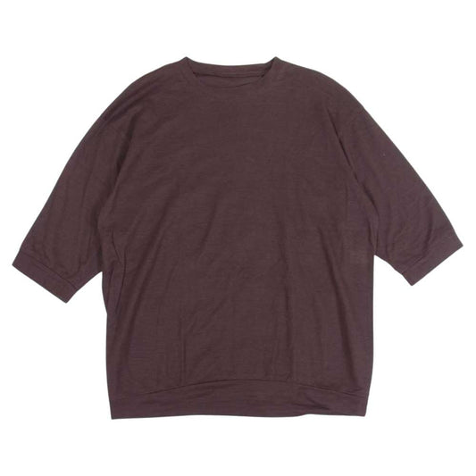 スタイルクラフト WARDROBE ramie 鹿子 ワードロープ T-SWEATER Brown ブラウン系 M【中古】