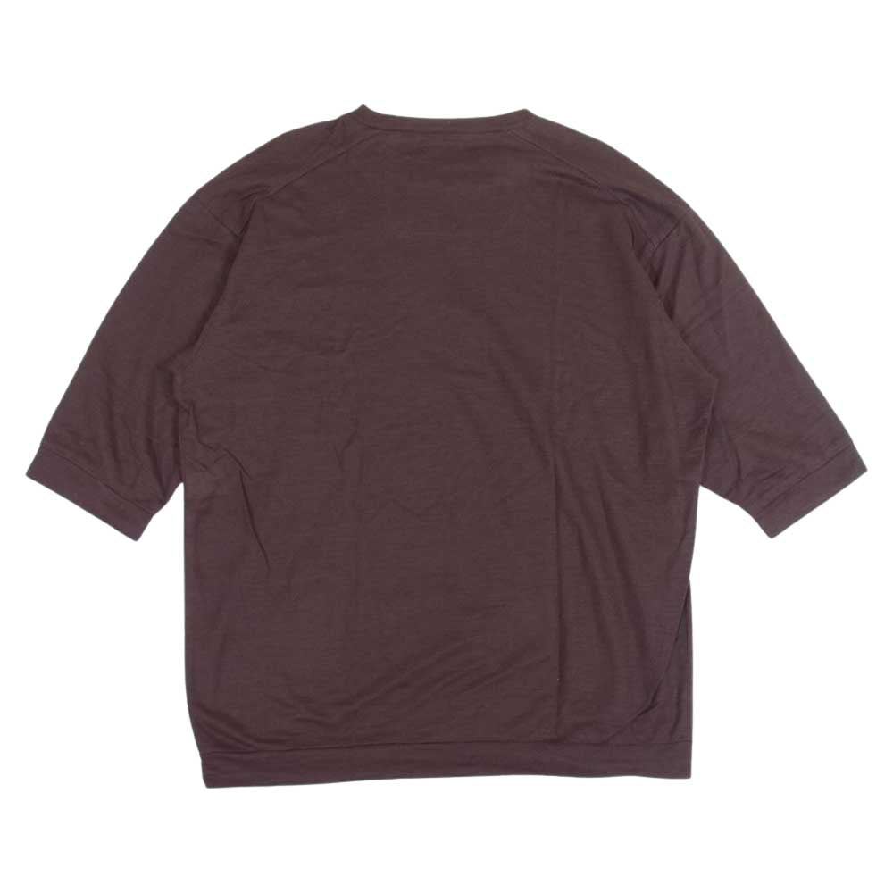 スタイルクラフト WARDROBE ramie 鹿子 ワードロープ T-SWEATER Brown ブラウン系 M【中古】