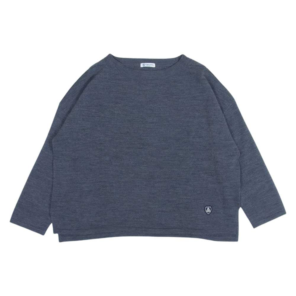 ORCIVAL オーシバル  ウール カットソー グレー系 F【中古】