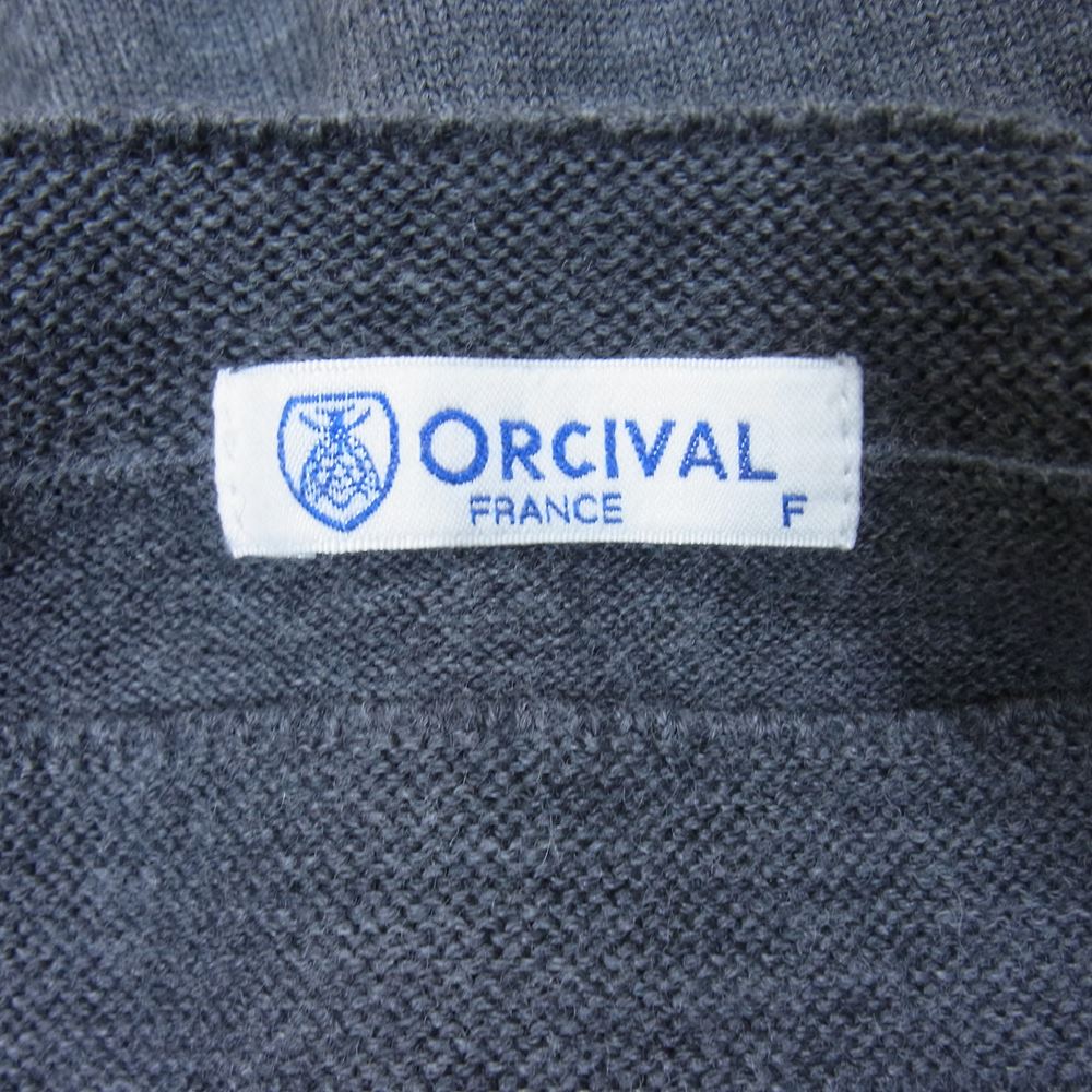 ORCIVAL オーシバル  ウール カットソー グレー系 F【中古】