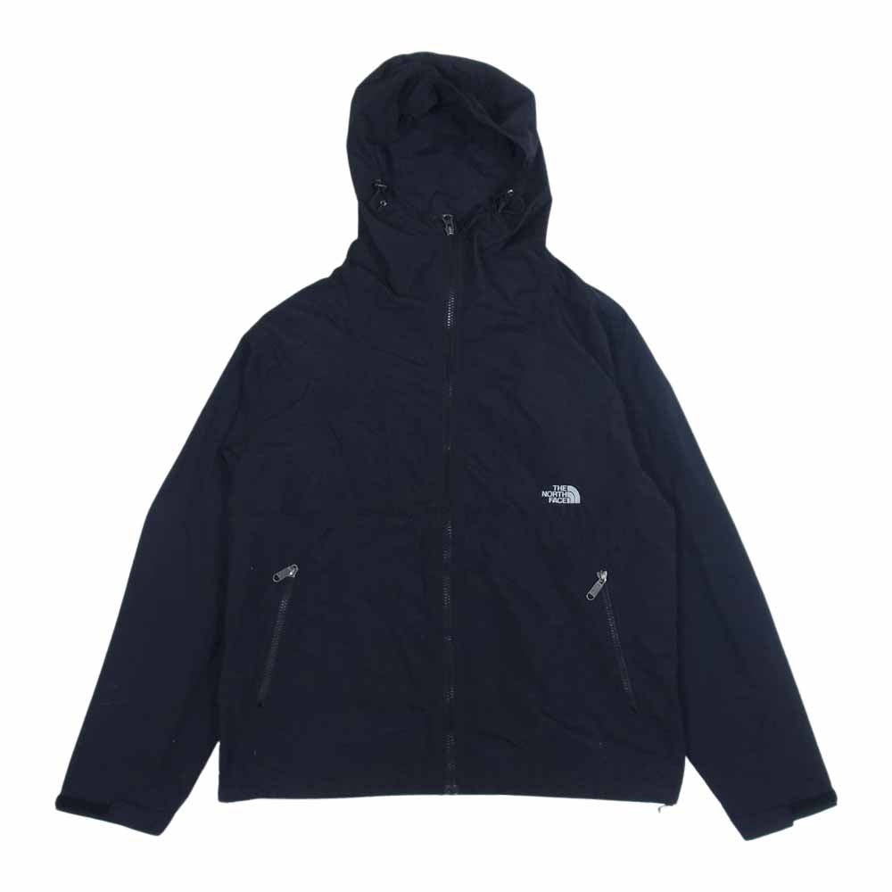 THE NORTH FACE ノースフェイス CONPACT JACKET コンパクトジャケット ブラック系 M【中古】