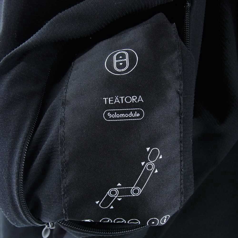 TEATORA テアトラ SOLOTEX Drive JKT P/O Solomodule ドライブ プルオーバー ジャケット ブラック系【中古】