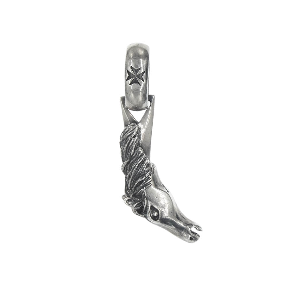 GABOR ガボール P-267 GABORATORY ガボラトリー Horse With Teeth Pendant ホースw/トゥース H.W.O ペンダント トップ シルバー系【中古】