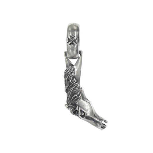 GABOR ガボール P-267 GABORATORY ガボラトリー Horse With Teeth Pendant ホースw/トゥース H.W.O ペンダント トップ シルバー系【中古】
