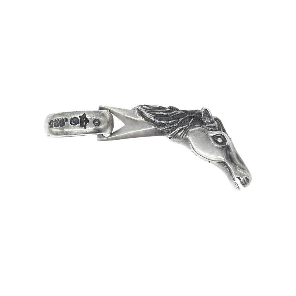 GABOR ガボール P-267 GABORATORY ガボラトリー Horse With Teeth Pendant ホースw/トゥース H.W.O ペンダント トップ シルバー系【中古】