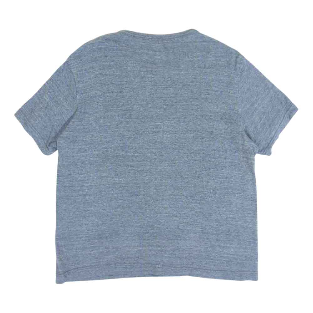 The REAL McCOY'S ザリアルマッコイズ BALL PARK AMERICAN ATHLETIC TEE アメリカンアスレチック プリント Tシャツ グレー系 38【中古】