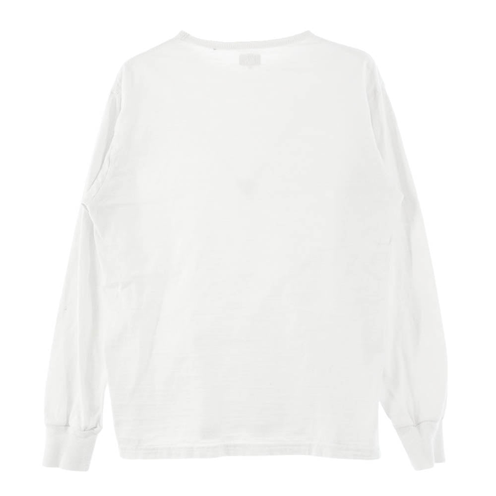 The REAL McCOY'S ザリアルマッコイズ BALL PARK AMERICAN ATHLETIC TEE アメリカンアスレチック カットソー 白系 ホワイト系 M【中古】