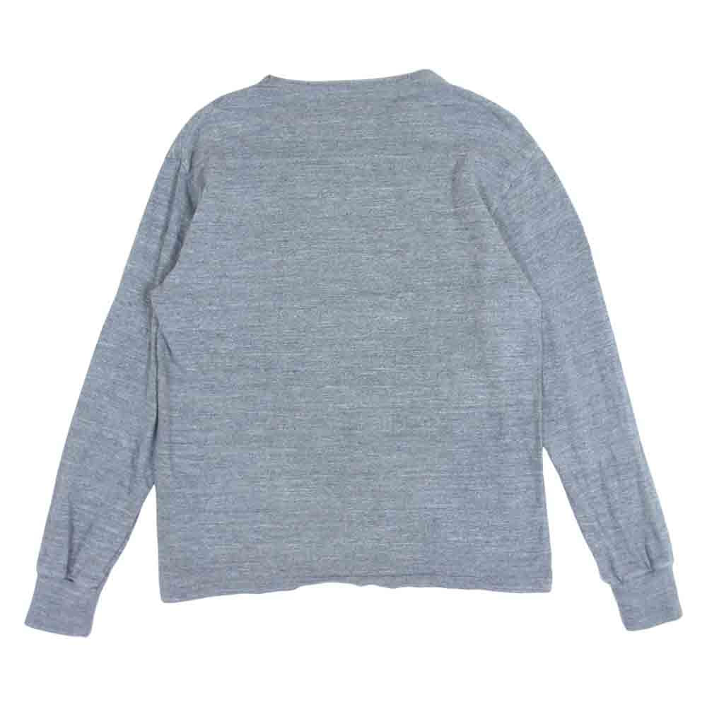 The REAL McCOY'S ザリアルマッコイズ BALL PARK AMERICAN ATHLETIC TEE アメリカンアスレチック カットソー グレー系 グレー系 M【中古】