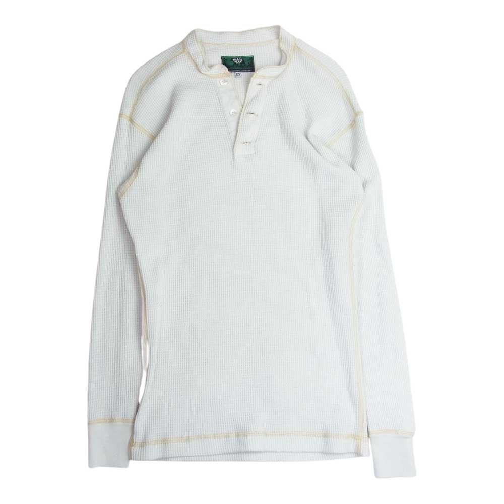 ブラックベアブランド ヘンリーネック カットソー ナチュラル系 オフホワイト系 XS【中古】