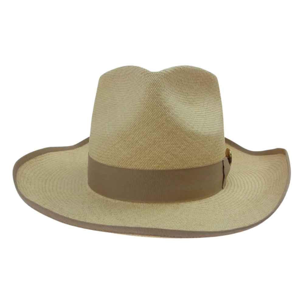 ザ ファット ハッター JESSE PANAMA パナ マストロー ハット ベージュ系 グレー系【中古】