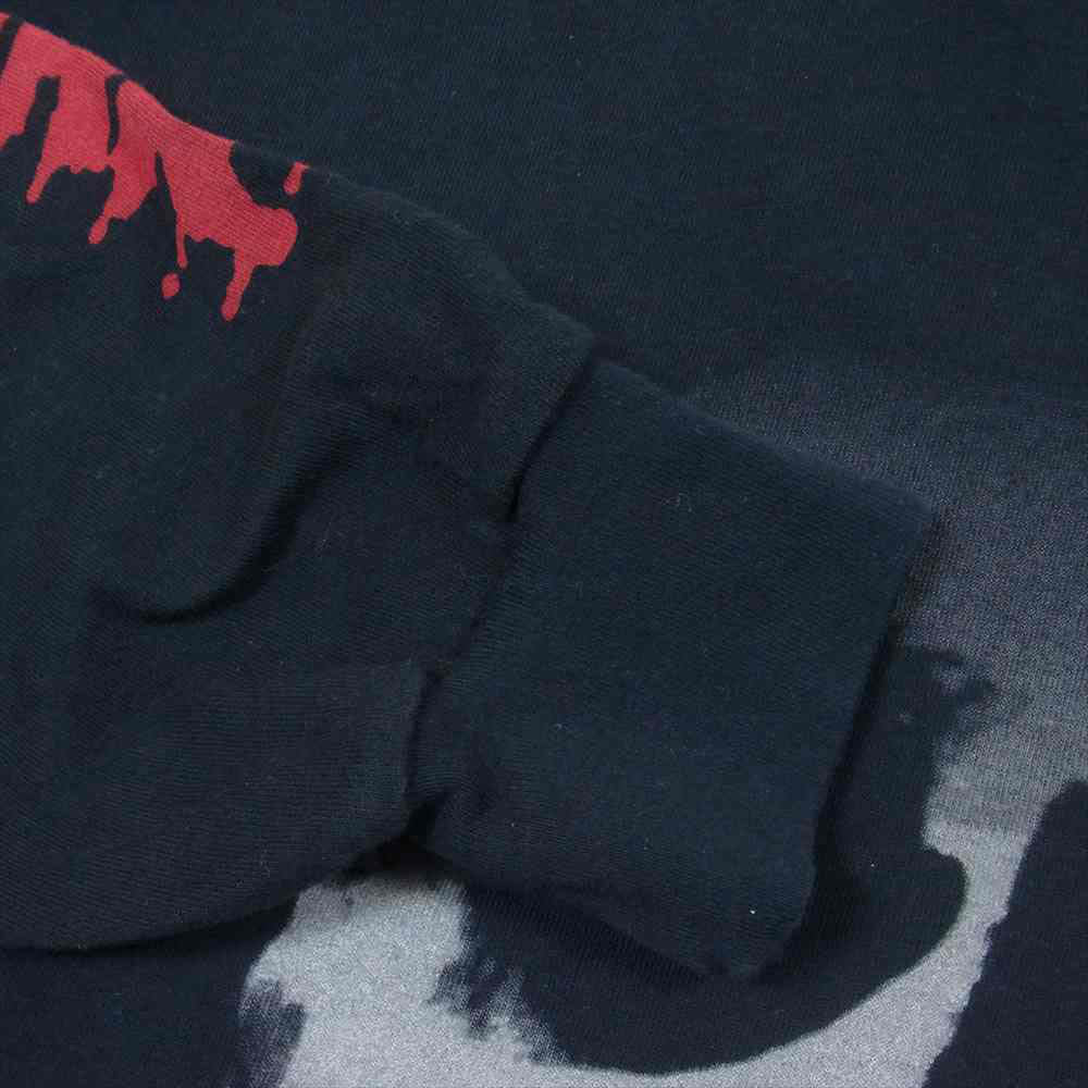 HYSTERIC GLAMOUR ヒステリックグラマー 02203CL15 KULL BERRY スカルベリー ロング Tシャツ ブラック系 M【中古】