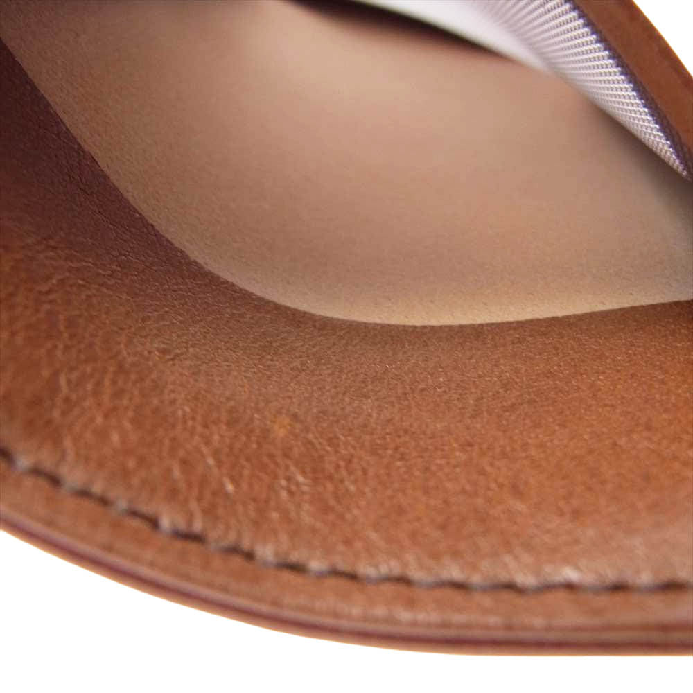 COCOMEISTER ココマイスター マットーネパスケース ブランデー ブラウン系【極上美品】【中古】