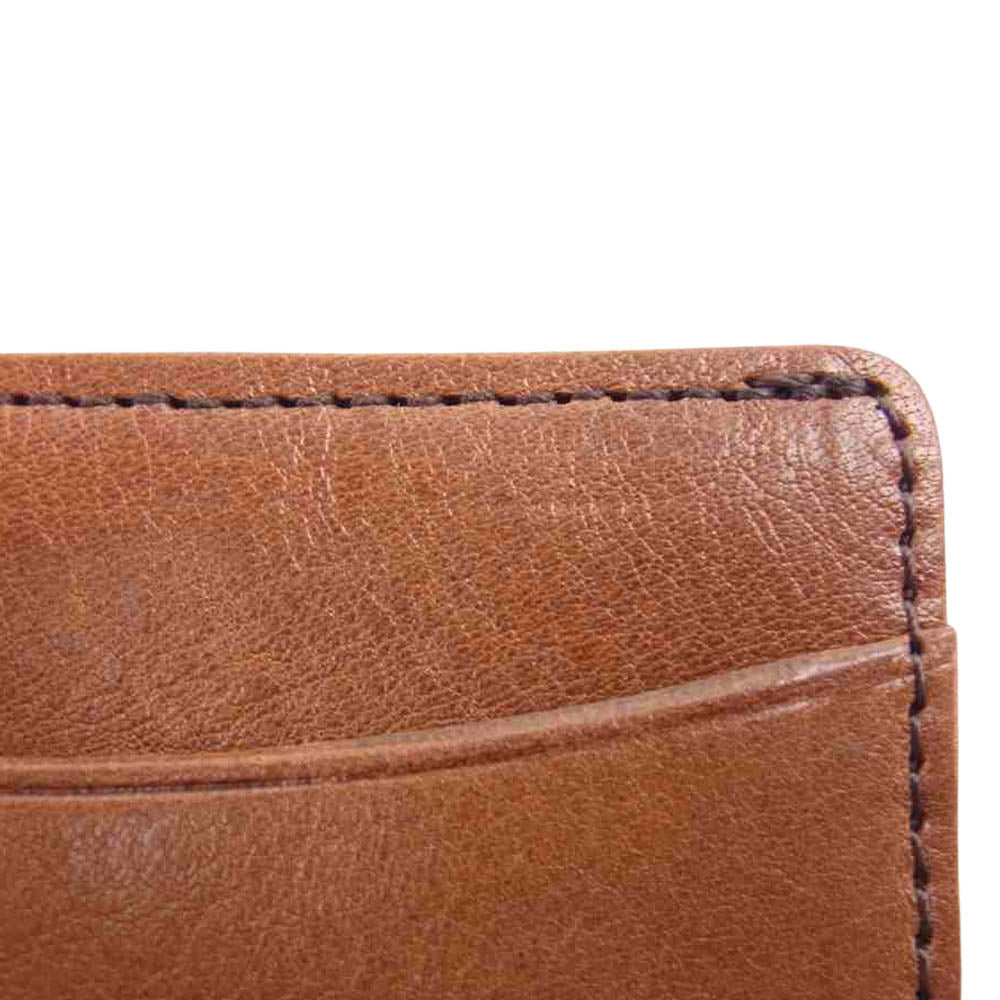 COCOMEISTER ココマイスター マットーネパスケース ブランデー ブラウン系【極上美品】【中古】