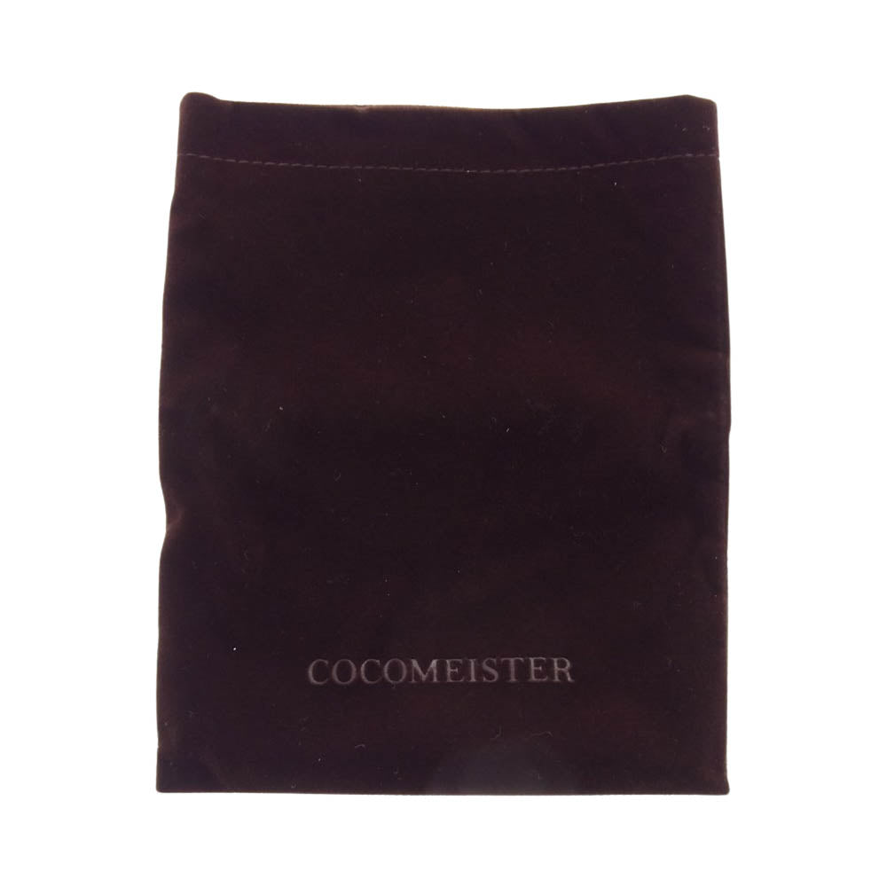 COCOMEISTER ココマイスター ジョージブライドル名刺入れ ダークブラウン ダークブラウン系【極上美品】【中古】